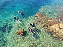 Malta scuba diving holiday. Dive training areas.